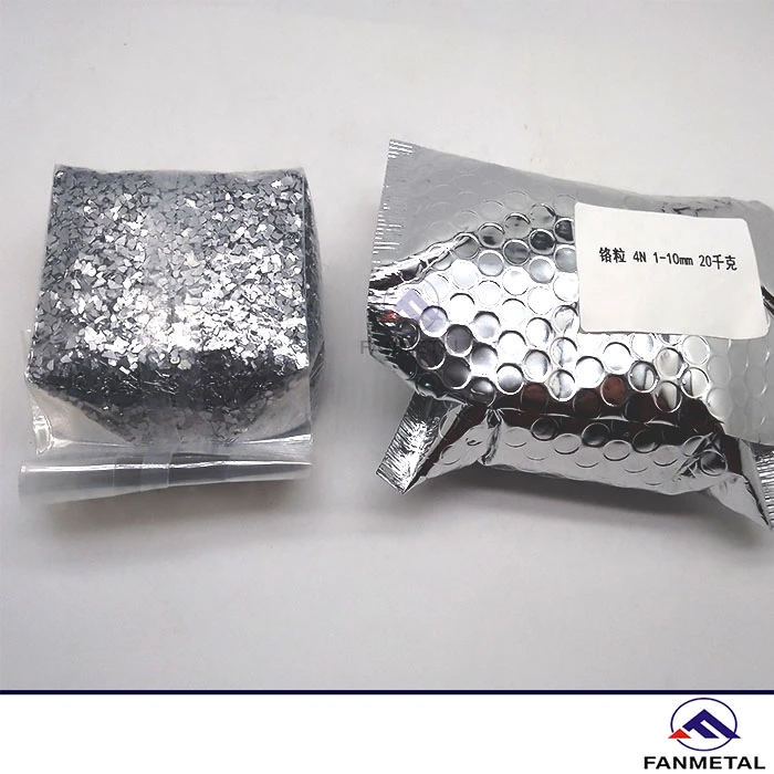 Vacuum Packaging for Anti-Oxidation Chromium Pellets Vacuum Packaging for Anti-Oxidation Chromium Pellets