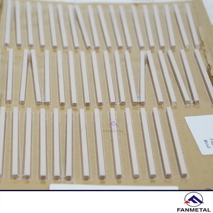China Tungsten Copper Square Bars